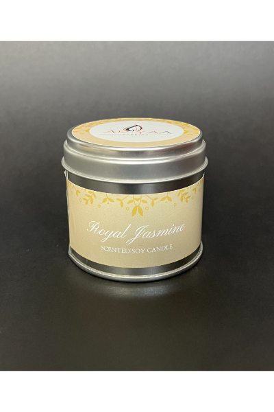 Soy Wax Tin Candle - Royal Jasmine
